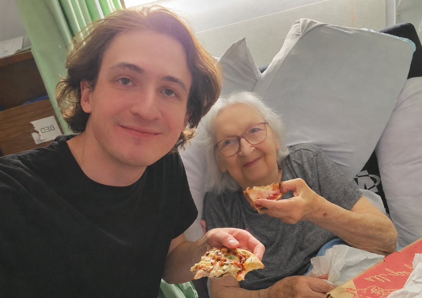 Assist Anchor founder with his grandmother